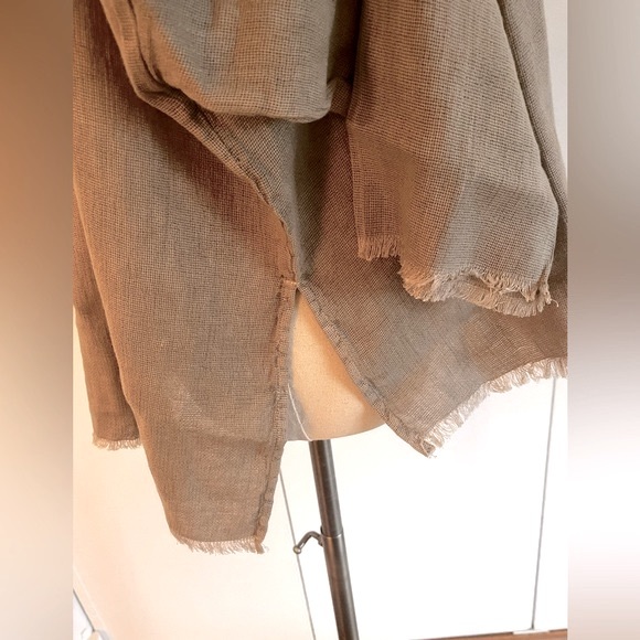 Zara Tan Khaki Popover Top XL - Picture 5 of 5